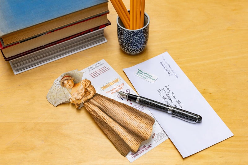 The Unemployed Philosophers Guild Jane Austen Quotable Notable - Greeting Card and Sticker Sheet - Envelope Included - Image 4